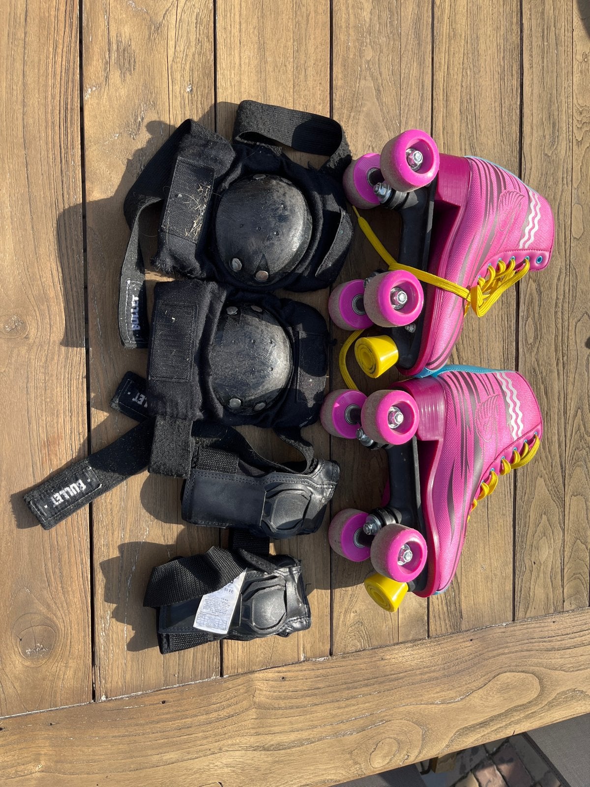 Roces Soy Luna rolschaatsen met beschermers - Maat 36/37, Kinderen en Baby's, Ophalen of Verzenden, Gebruikt, Kinderen