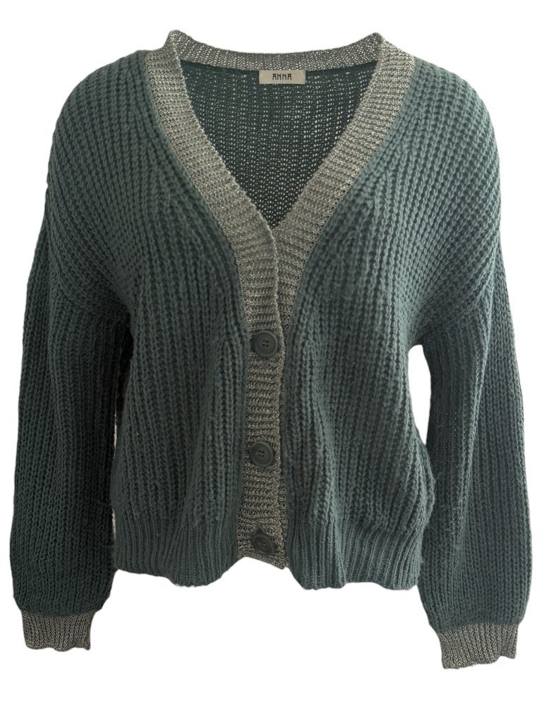 Anna van Toor vest S, Ophalen of Verzenden, Zo goed als nieuw, Groen
