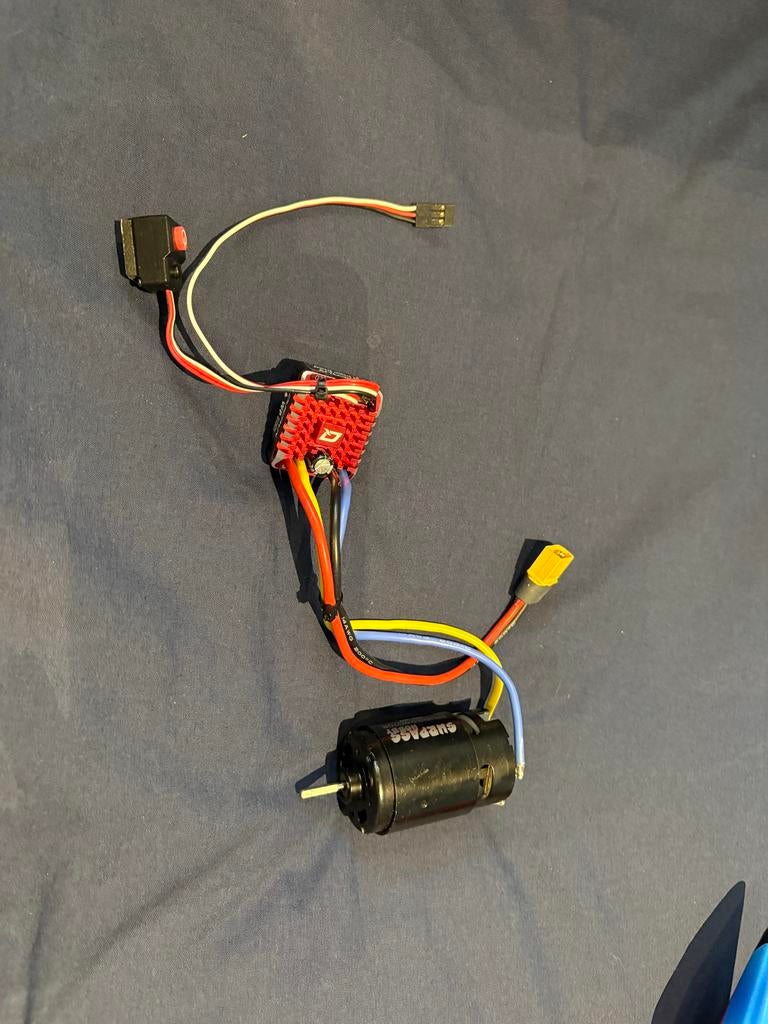 RC Auto Motor en ESC Set - Surpass Hobby, Ophalen of Verzenden, Gebruikt, Elektro, Onderdeel