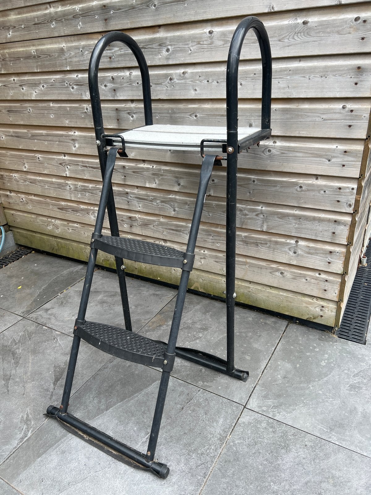Exit trampoline ladder / trapje, Ophalen, Gebruikt