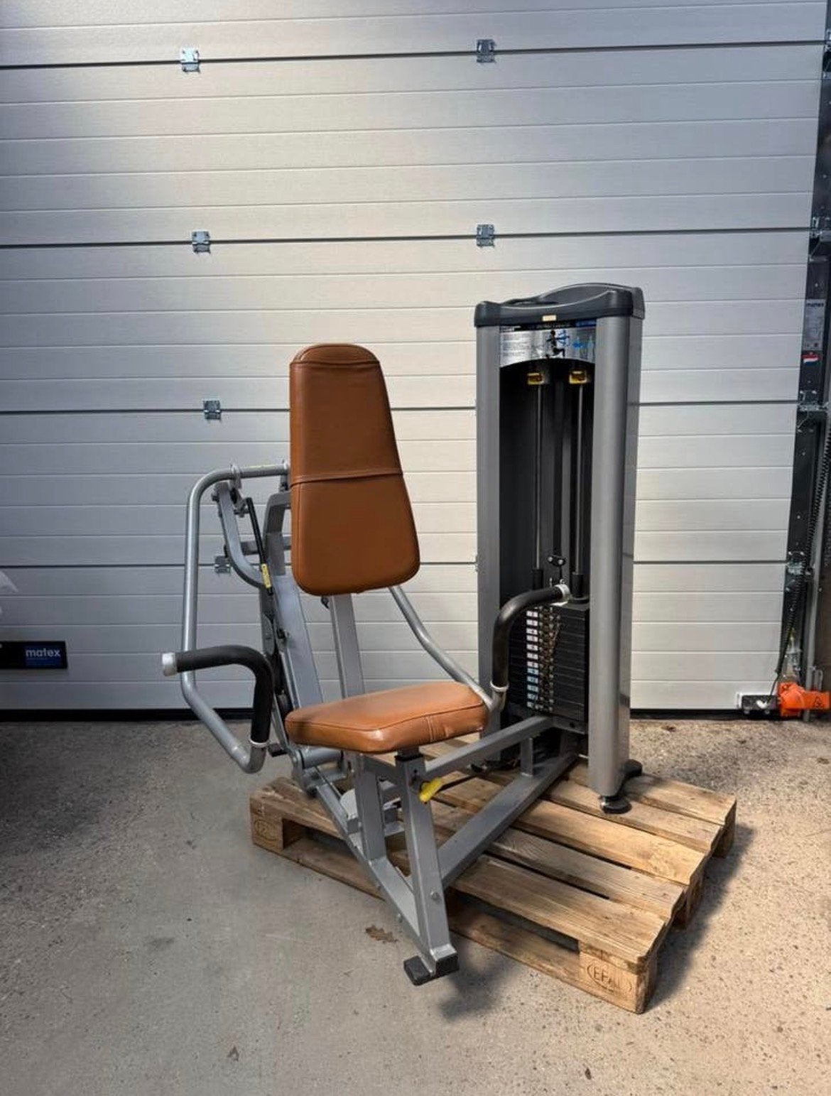 Nautilus Chestpress / Brustpresse/Chest press/steel series, Ophalen, Benen, Gebruikt, -