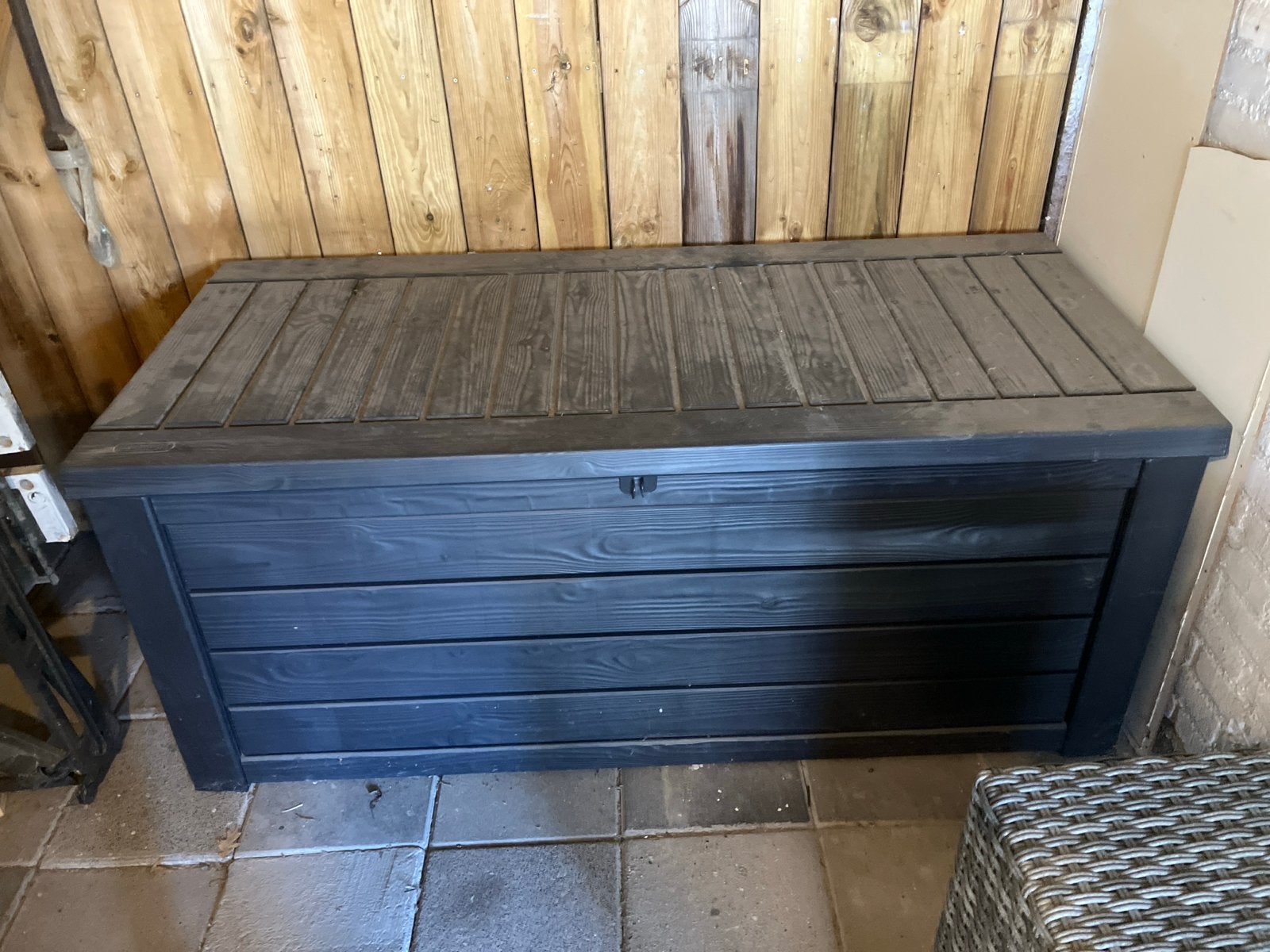 Keter opbergbox voor buiten, Tuin en Terras, Ophalen, Zo goed als nieuw, Kunststof, Overige typen