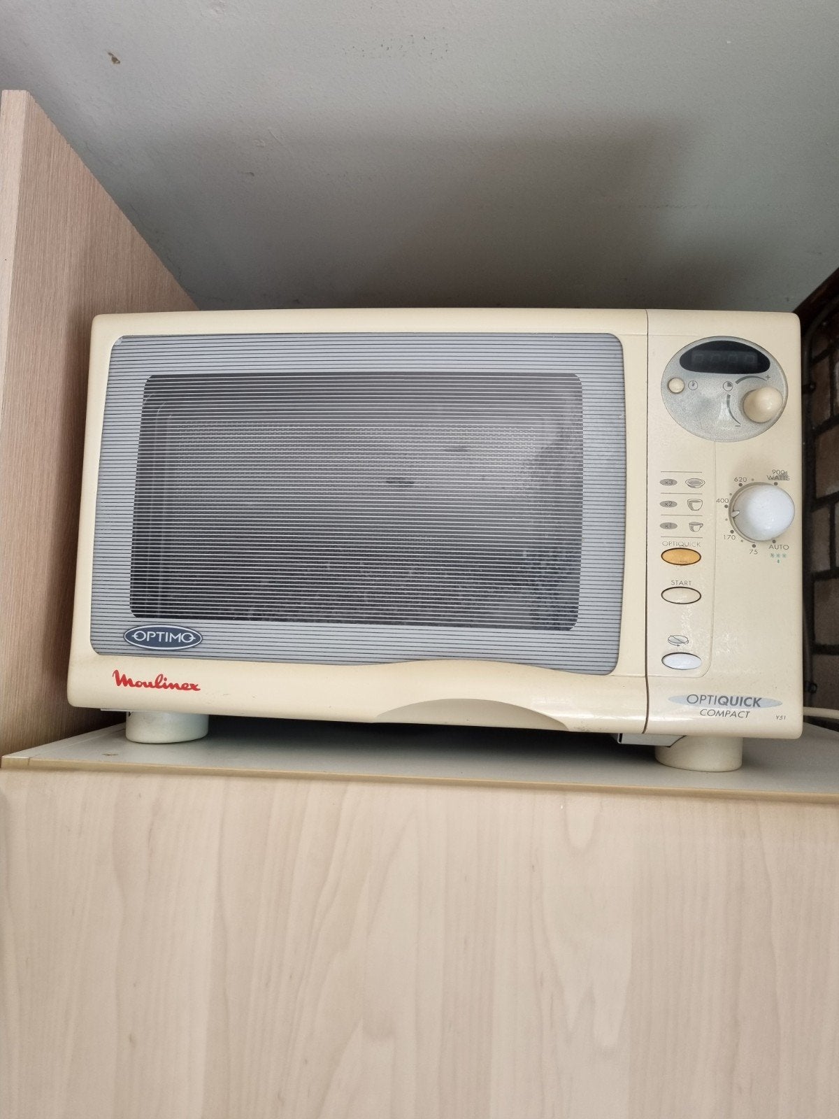 Moulinex Optimo Magnetron - Compact en Betrouwbaar, Witgoed en Apparatuur, Magnetrons, Ophalen of Verzenden