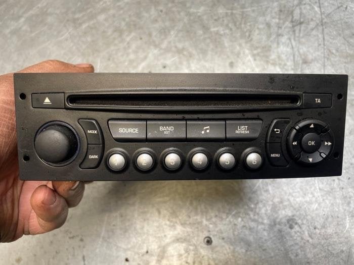 Radio van een Peugeot Partner, Auto-onderdelen, Gebruikt, -, -, Ophalen of Verzenden