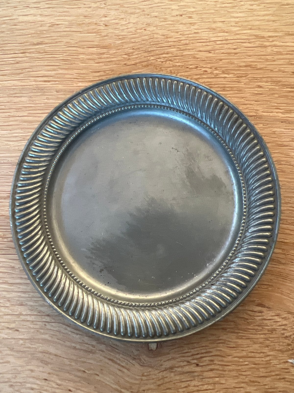 Tinnen schaal/bord Etain Pur (ETA Tin) Tiel, ca. 1950-1980, Ophalen of Verzenden
