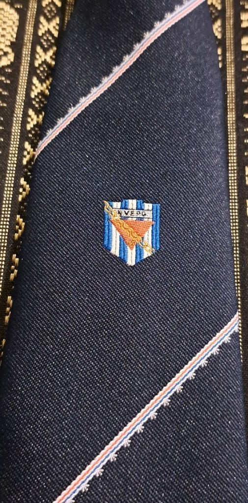 NVPEG stropdas Nederlandse Vereniging van Ex-Politieke, Ophalen of Verzenden, Landmacht, Nederland, Kleding of Schoenen