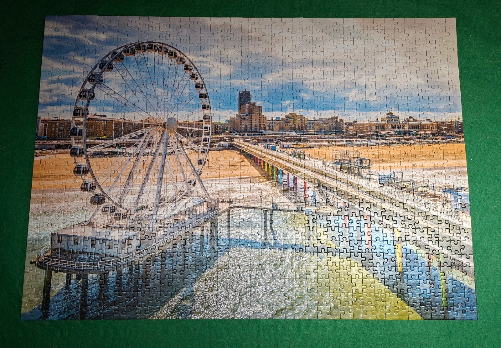 Puzzel Scheveningen 1000 stukjes., Ophalen of Verzenden