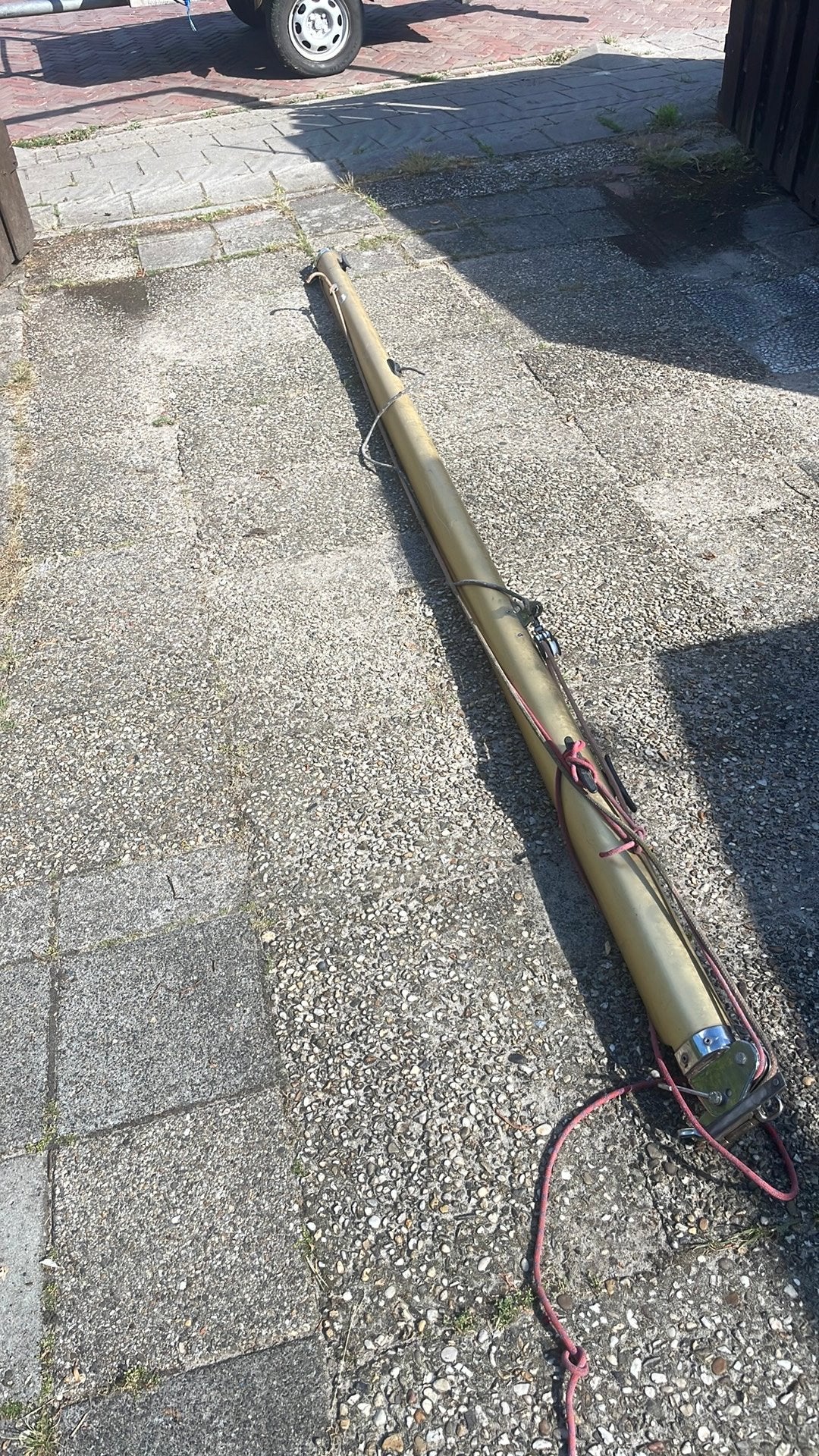 Giek, 6 meter of meer, Gebruikt, Minder dan 15 m², Ophalen of Verzenden