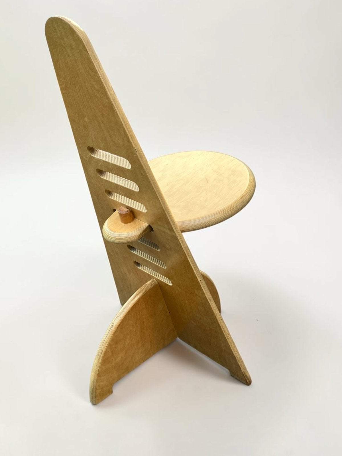 Lundia Design Kinderstoel Jaren '70 - 90 cm hoog, Gebruikt, Huysmans, Ophalen of Verzenden, Doorwerth