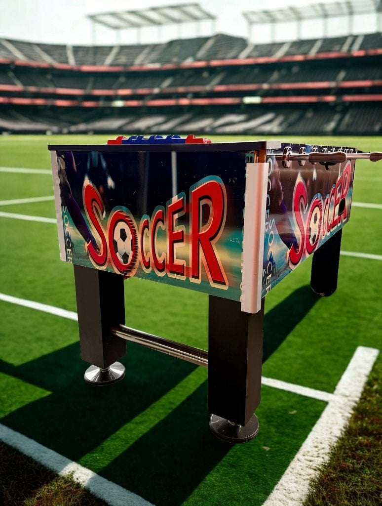 Degelijke recreatieve voetbaltafel, Hobby en Vrije tijd, Drie of vier spelers, Ophalen, Gebruikt