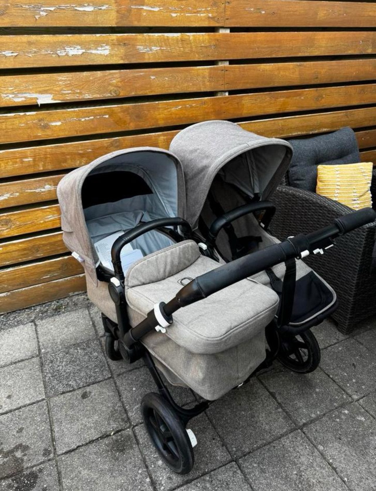 Bugaboo donkey3 limited editie taupe compleet, Ophalen, Gebruikt, Combiwagen, Duowagen