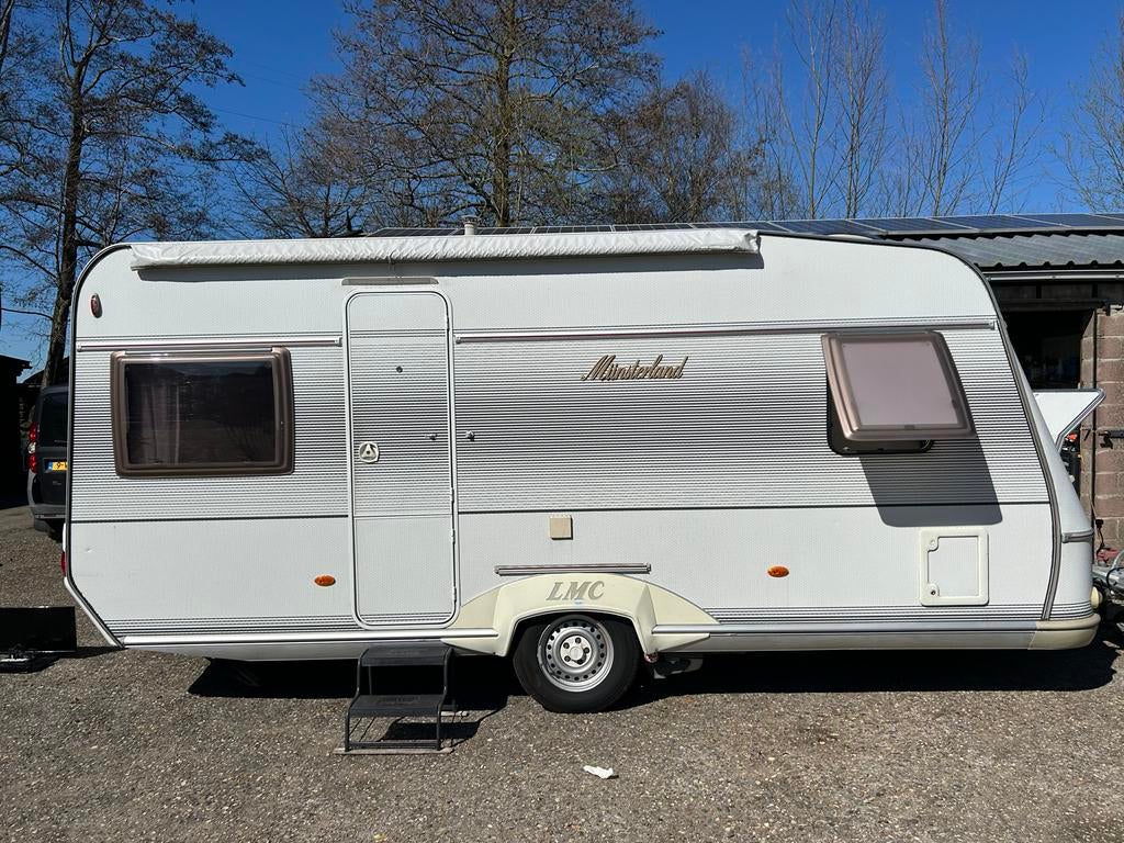 LMC Münsterland 475RD /Mover / Luifel /voortent/ 1e eigenaar, Caravans en Kamperen, Caravans, Rondzit, Particulier, LMC en Münsterland