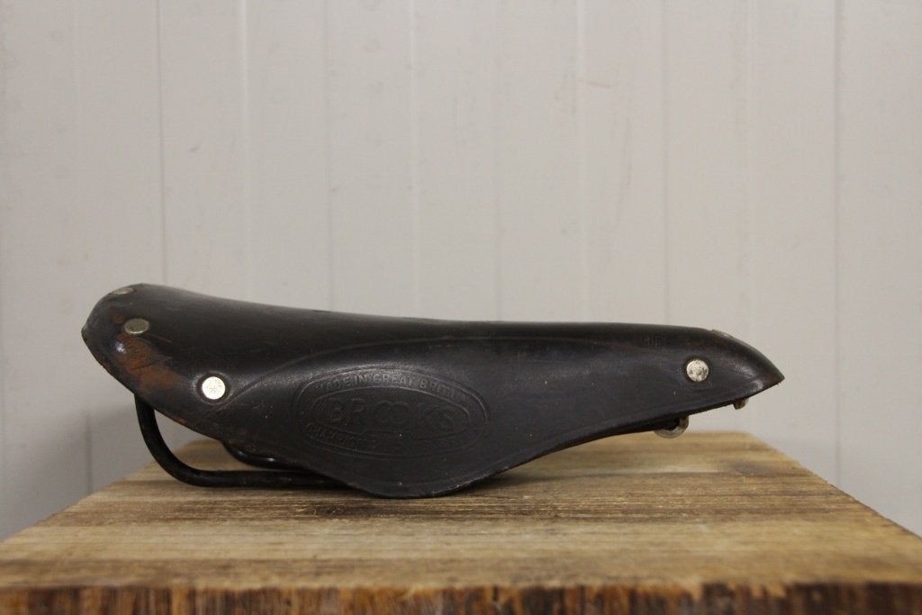 Brooks B15 Champion ''vintage'' lederen zadel / '60 retro, Gebruikt, Leer, Racefiets, Ophalen of Verzenden