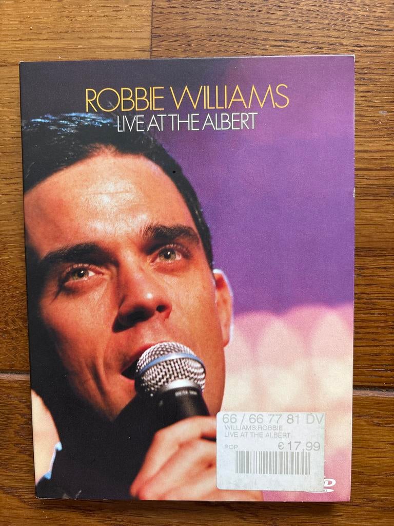 Robbie Williams - Live At The Albert DVD, Alle leeftijden, Ophalen of Verzenden, Zo goed als nieuw, Muziek en Concerten