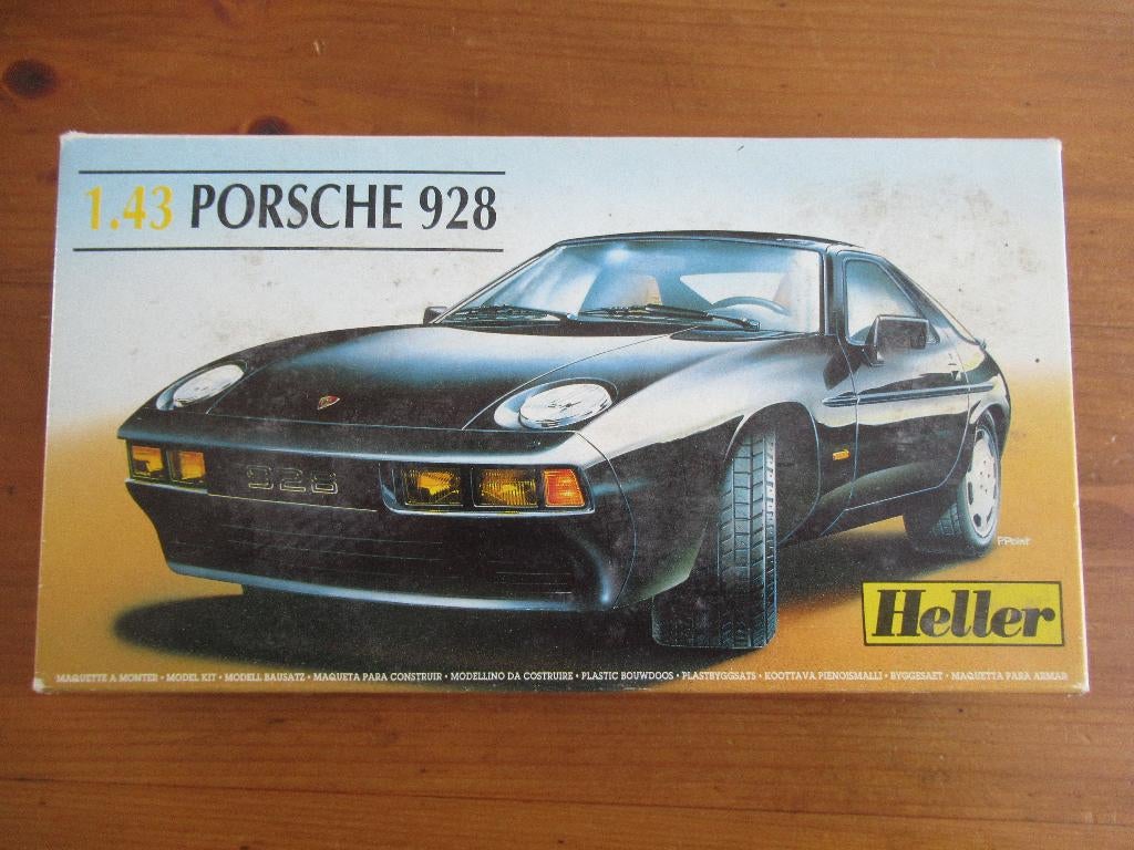 Porsche 928  (Heller 1/43), Auto, 1:32 tot 1:50, Nieuw, Ophalen of Verzenden