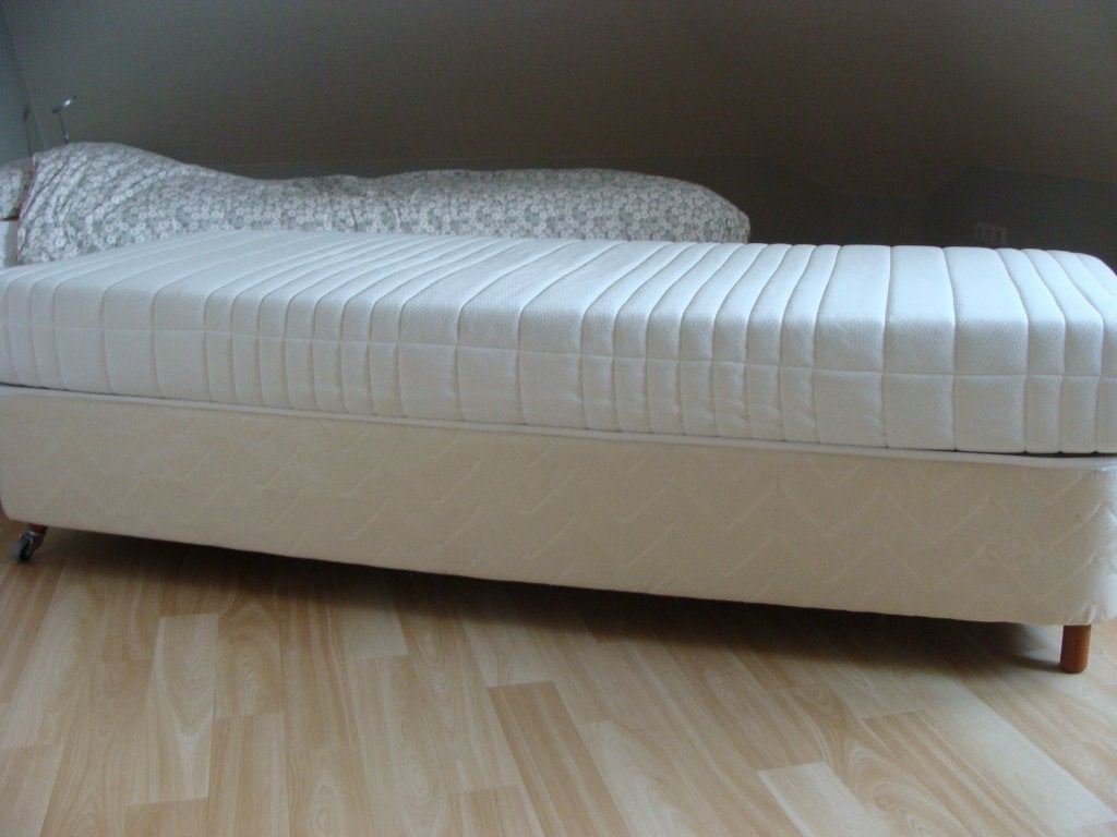 boxspringbedden, Ophalen, Gebruikt, Eenpersoons, Beige