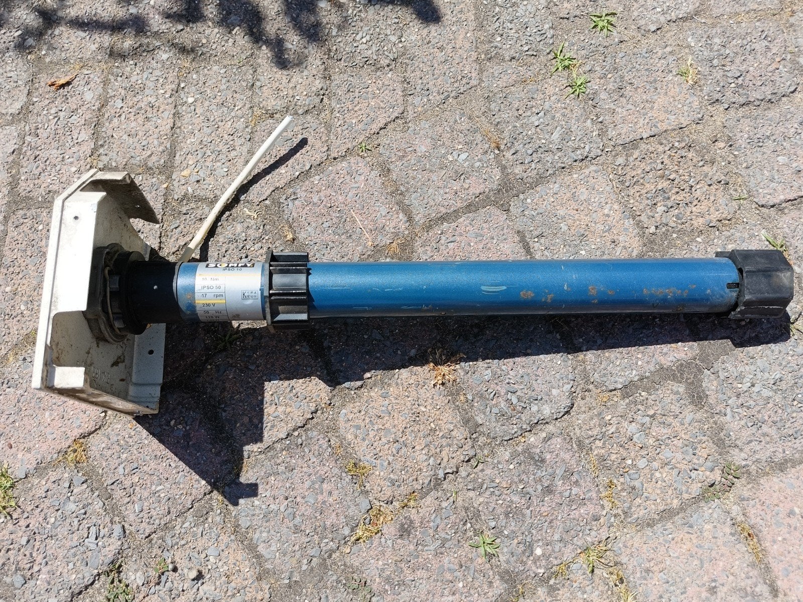 Somfy IPSO 10 Rolluikmotor - Gebruikt, Doe-het-zelf en Verbouw, Rolluiken, Ophalen of Verzenden, Gebruikt, Overige kleuren, Elektrische bediening