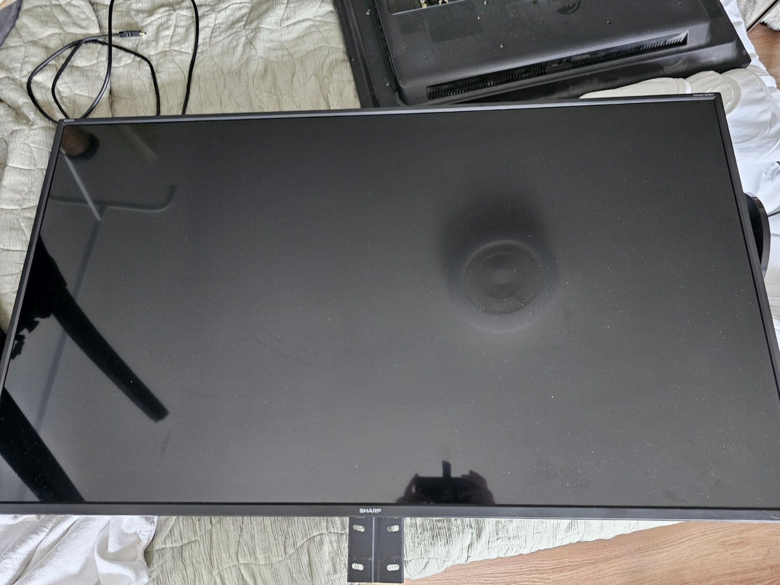 Sharp Smart TV LC49CUG80 49 inch met wandbeugel, Ophalen, 100 cm of meer, Sharp, 4k (UHD)