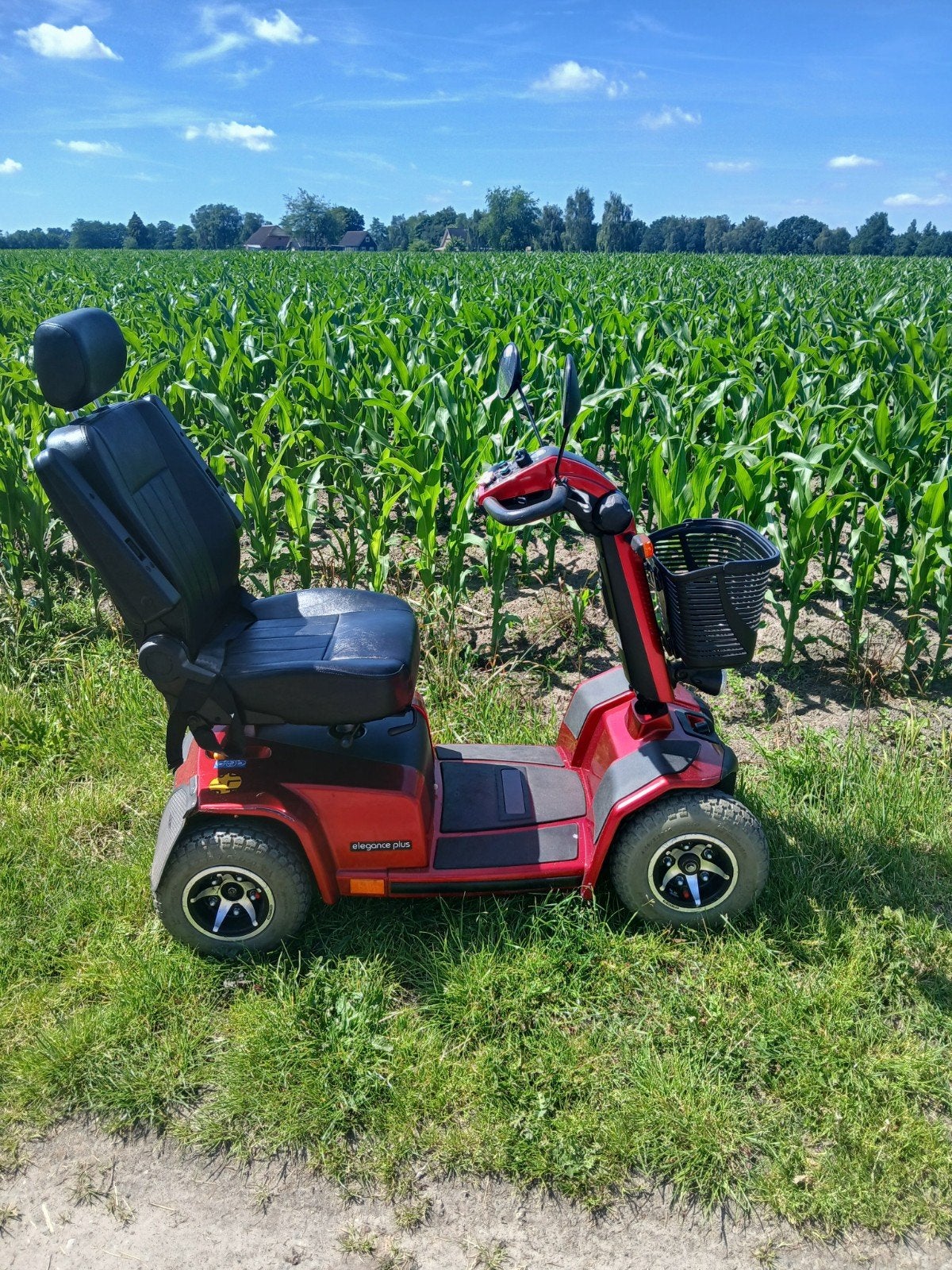 Scootmobiel elegance plus 4 wielen in goede staat, Ophalen
