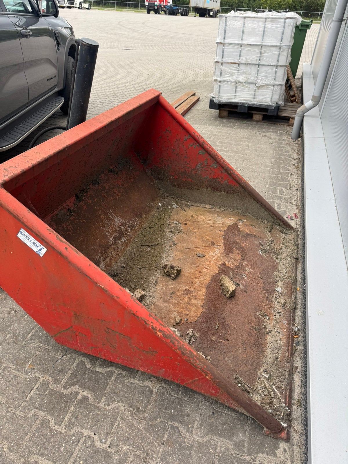 Hydraulische schepbak heftruck, Ophalen of Verzenden, Zo goed als nieuw, Nvt, Nvt