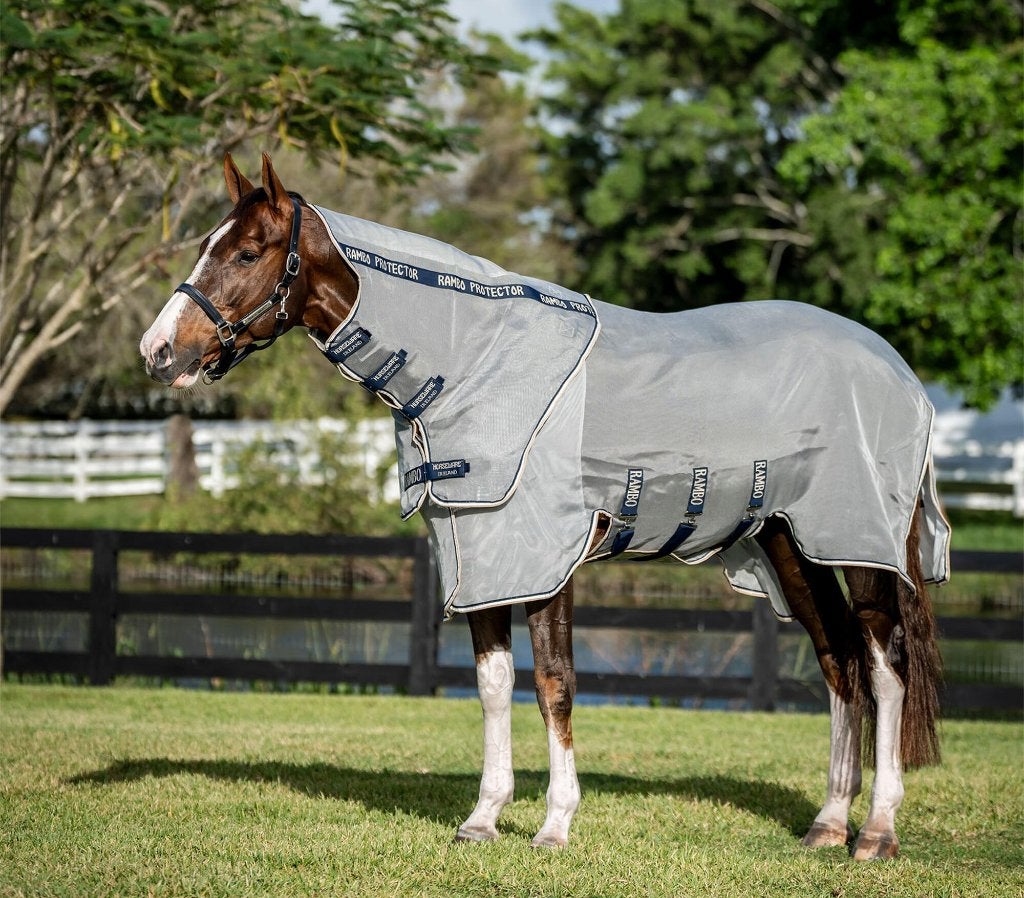 Rambo Protector Fieldsafe 168, 175, 183, 191, 198, 206, 213, Dieren en Toebehoren, Paarden en Pony's | Dekens en Dekjes, Vliegendeken