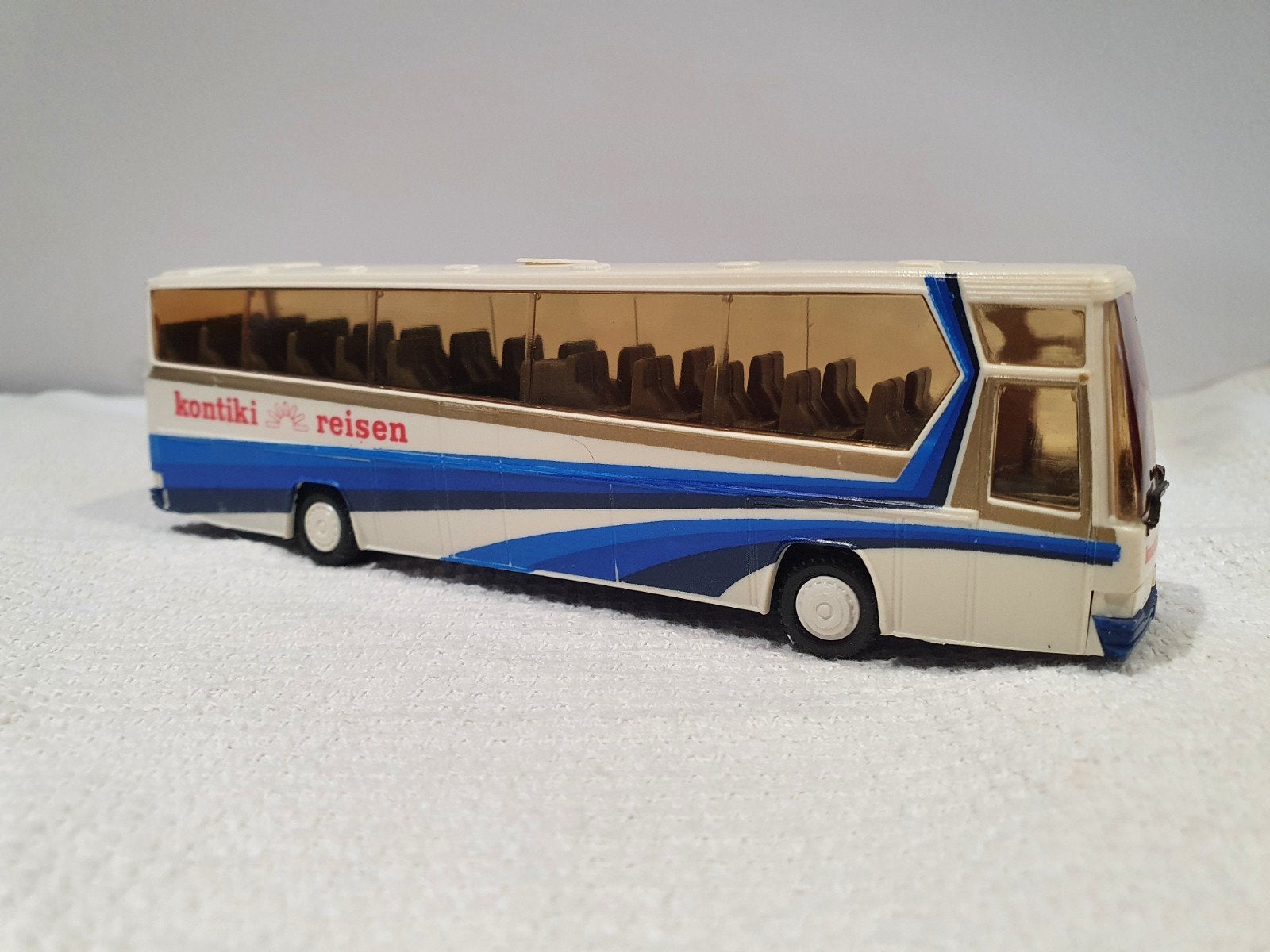 Drögmüller E 320 H Kontiki Reisen bus 1:87, Hobby en Vrije tijd, Modelauto's | 1:87, Ophalen of Verzenden, Zo goed als nieuw, Bus of Vrachtwagen