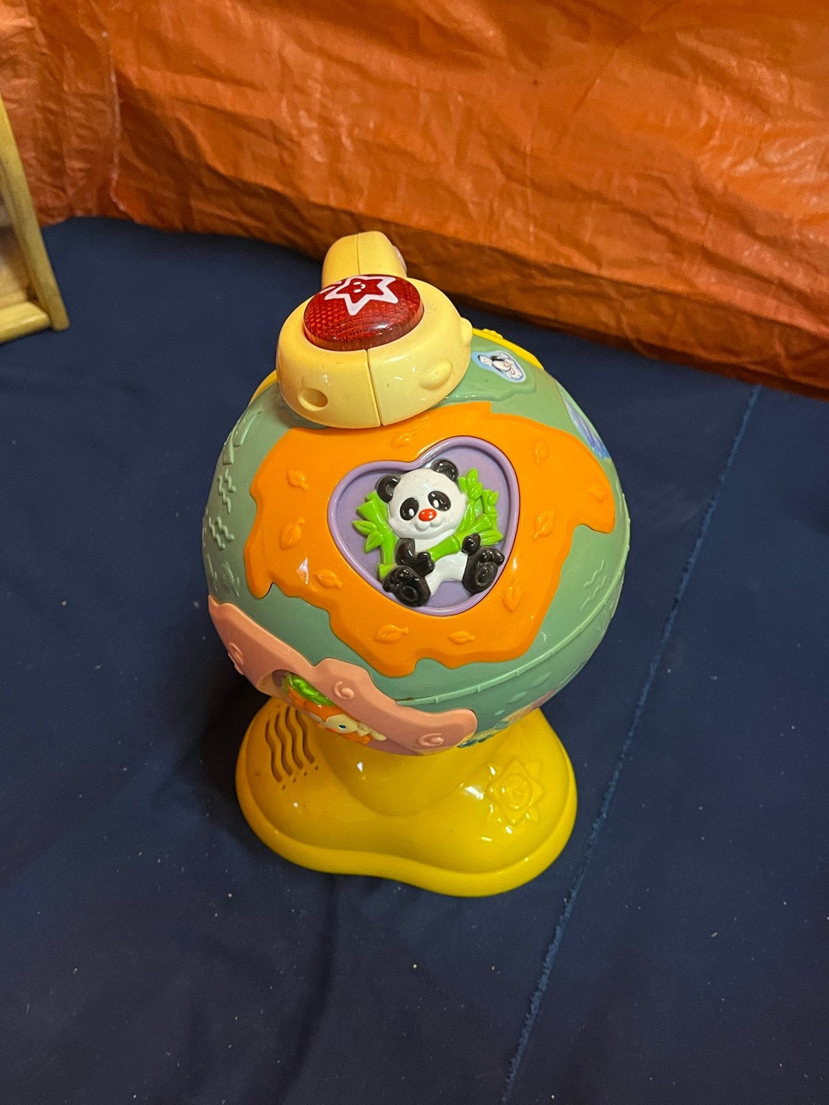 VTech Baby Draai & Leer Wereldbol met Panda, Ophalen of Verzenden, Zo goed als nieuw