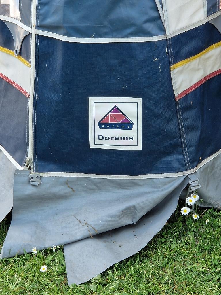 Zeer ruime voortent dorema, Caravans en Kamperen, Ophalen, Gebruikt, Dorema