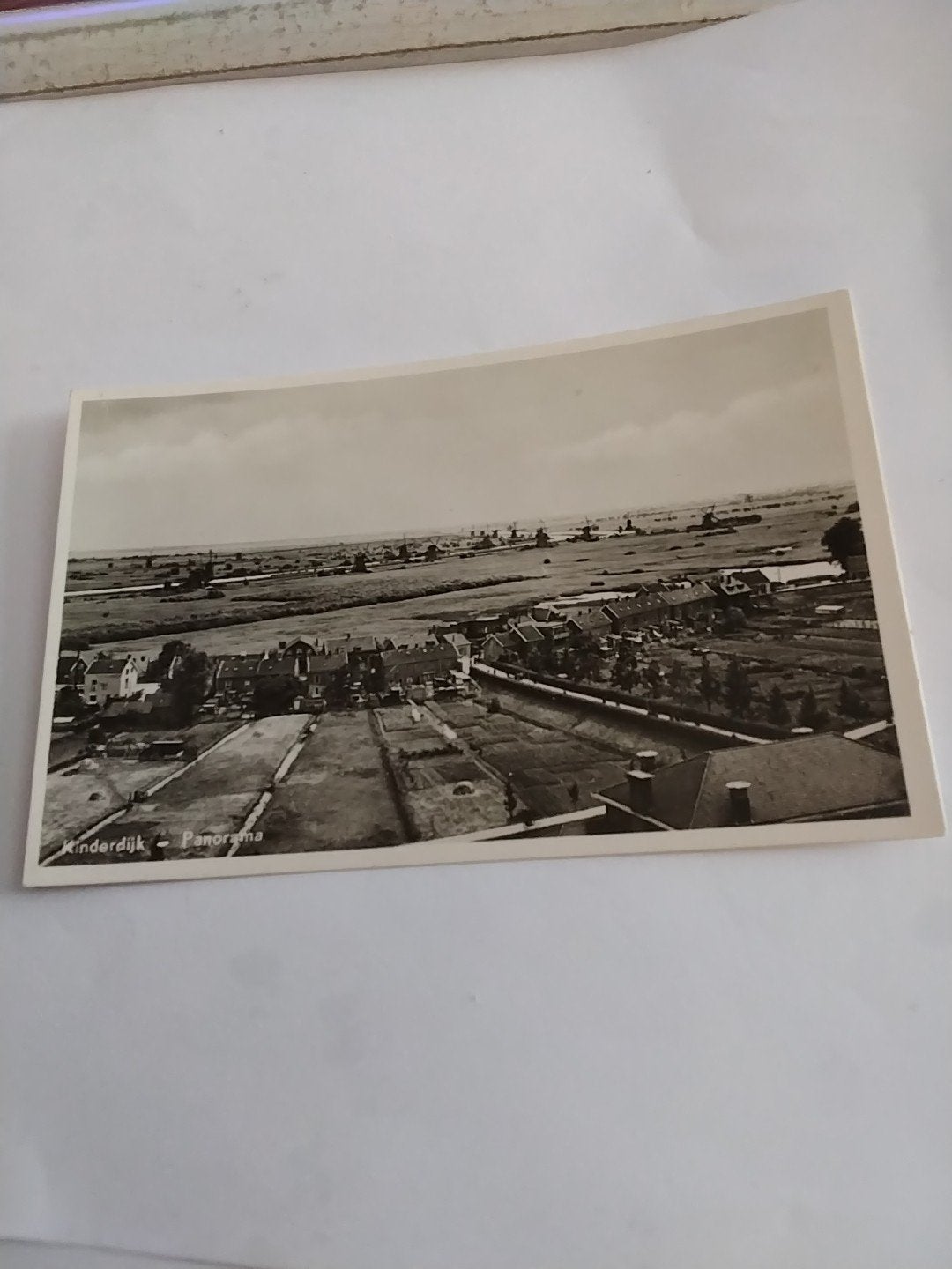 KINDERDIJK. PANORAMA, Verzamelen, Ansichtkaarten | Nederland, Ophalen of Verzenden, Voor 1920, Zuid-Holland