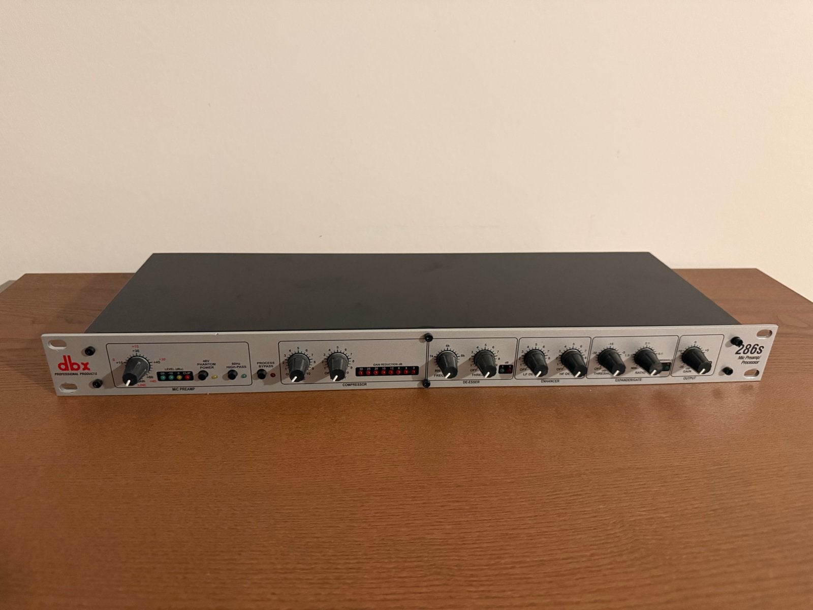 DBX 286s Microfoon Voorversterker / Processor, Ophalen of Verzenden, Zo goed als nieuw, Compressor