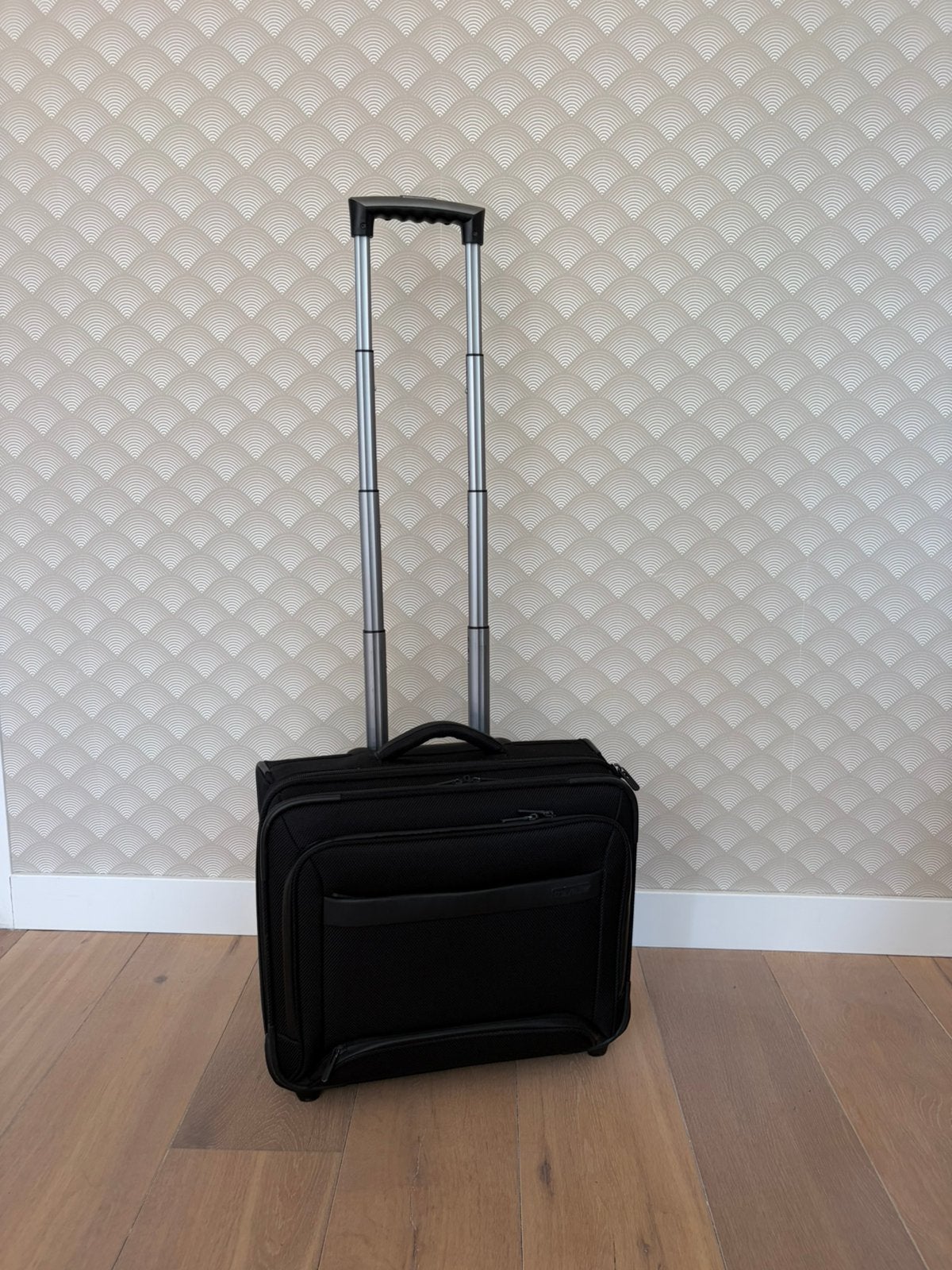 Travelite trolley/pilotenkoffer/zakelijke koffer, Ophalen of Verzenden, Gebruikt, Overige materialen, Minder dan 50 cm