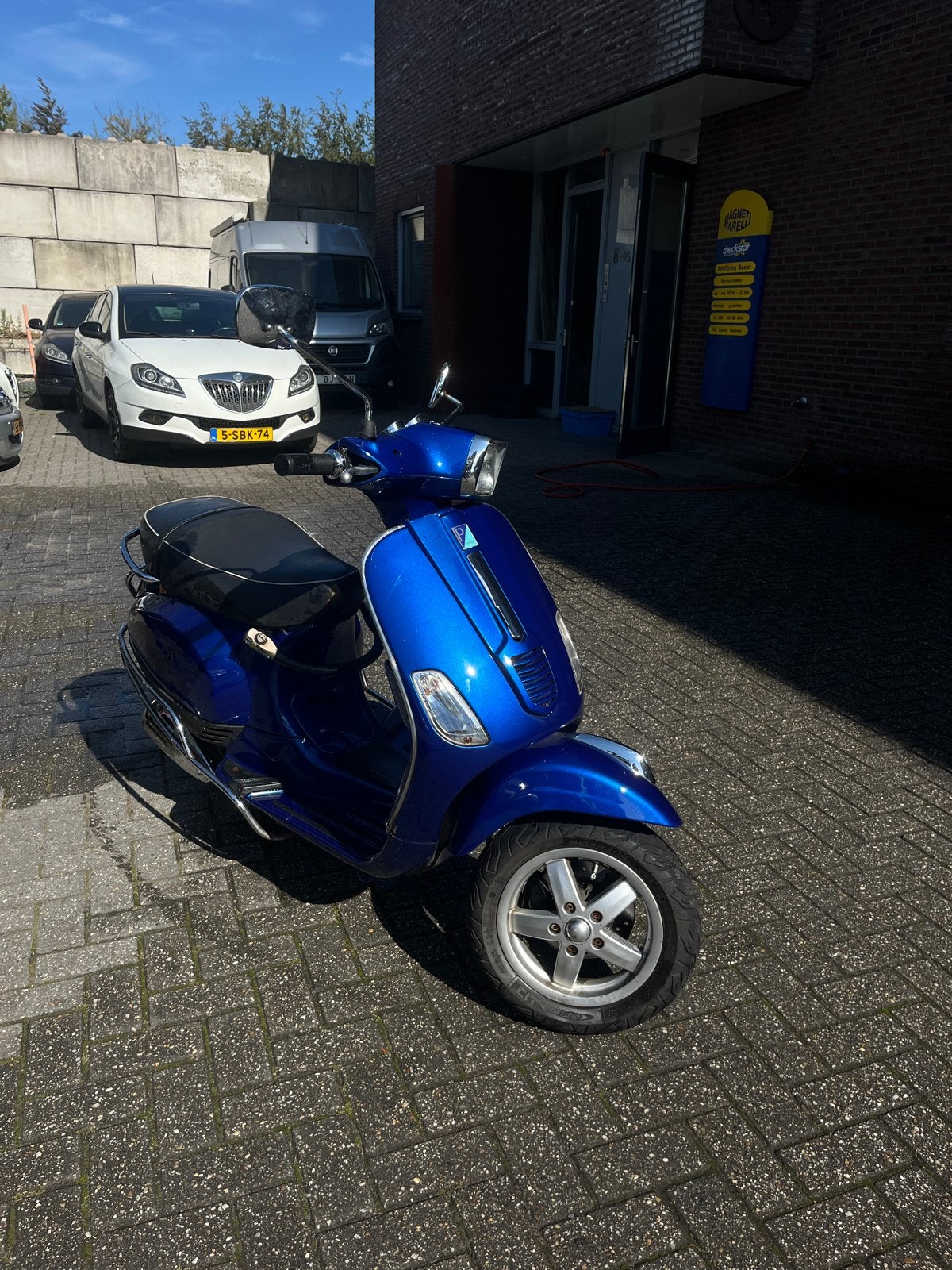 Vespa S50 4Takt 2v 80cc - Blauw, Gebruikt, Maximaal 45 km/u, Vespa S, Ophalen of Verzenden