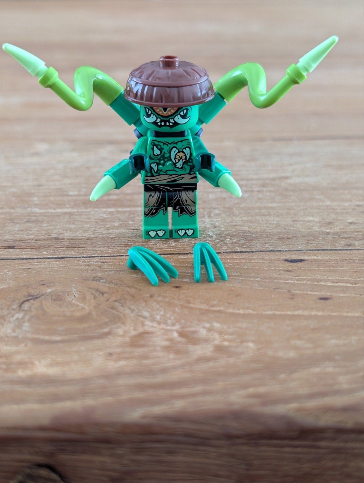 Lego Minifigures Ninjago/ Mutation Monster met accessoires, Lego, Nieuw, Ophalen of Verzenden, Minifiguur