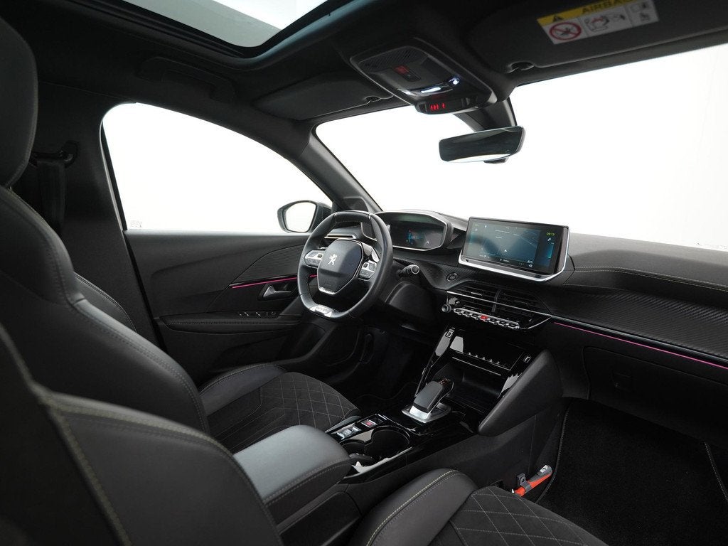 Peugeot e-208 EV GT Pack 50 kWh | SOH 92% | Panoramadak | Zo, Auto's, Peugeot, 12 maanden, 136 pk, Gebruikt, Wit