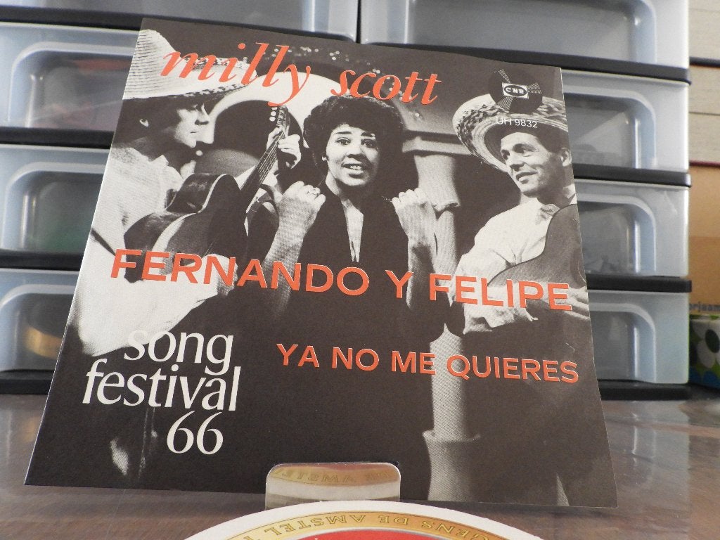 Milly Scott – Fermando Y Felipe  - Ya no me quieres 1966, Ophalen of Verzenden, Gebruikt, Pop