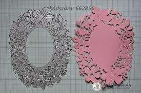 Sizzix thinlits die - blossom frame, 662856,, Hobby en Vrije tijd, Kaarten | Zelf maken, Nieuw, Pons of Mal, Fantasie, Ophalen of Verzenden