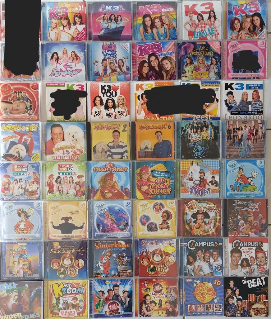 Cd's Studio100 Samson en Gert Mega Mindy Like Me, Ophalen of Verzenden, Zo goed als nieuw