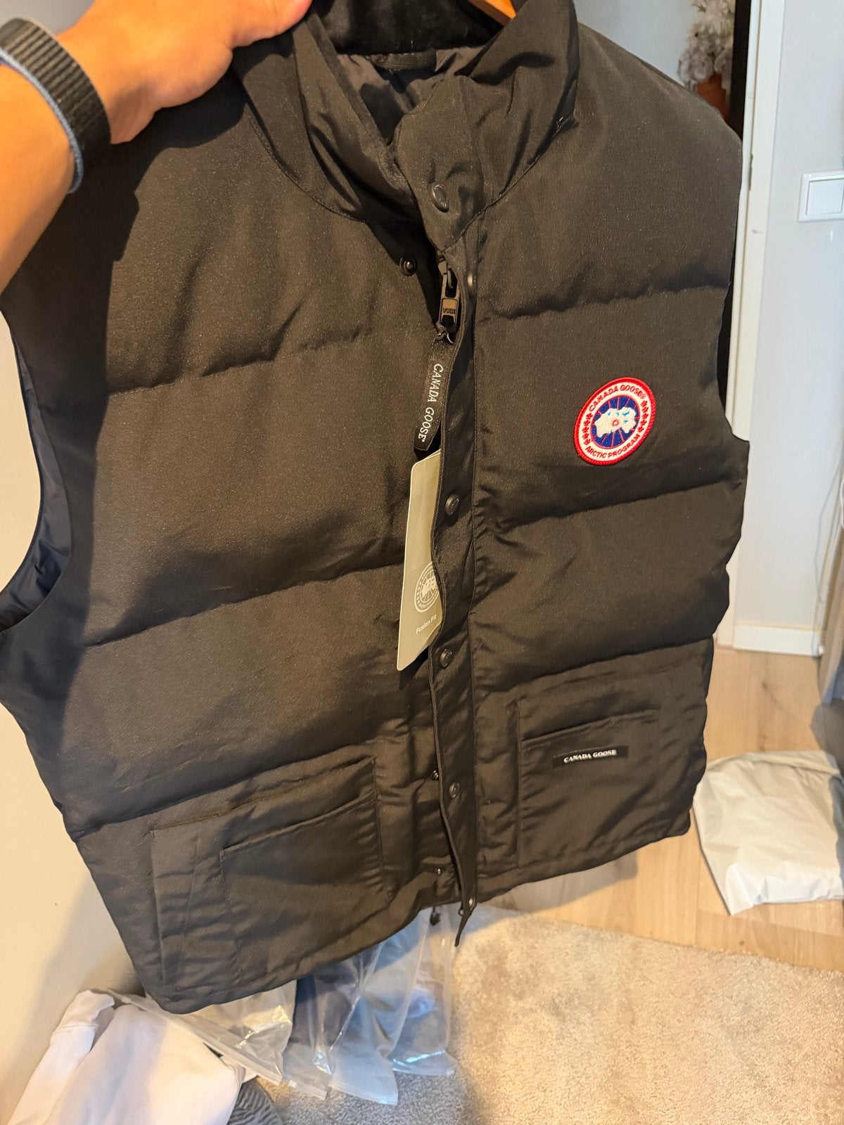 Canada Goose Bodywarmer Zwart - Nieuw met labels, Kleding | Heren, Bodywarmers, Ophalen of Verzenden, Nieuw, Overige maten, Zwart