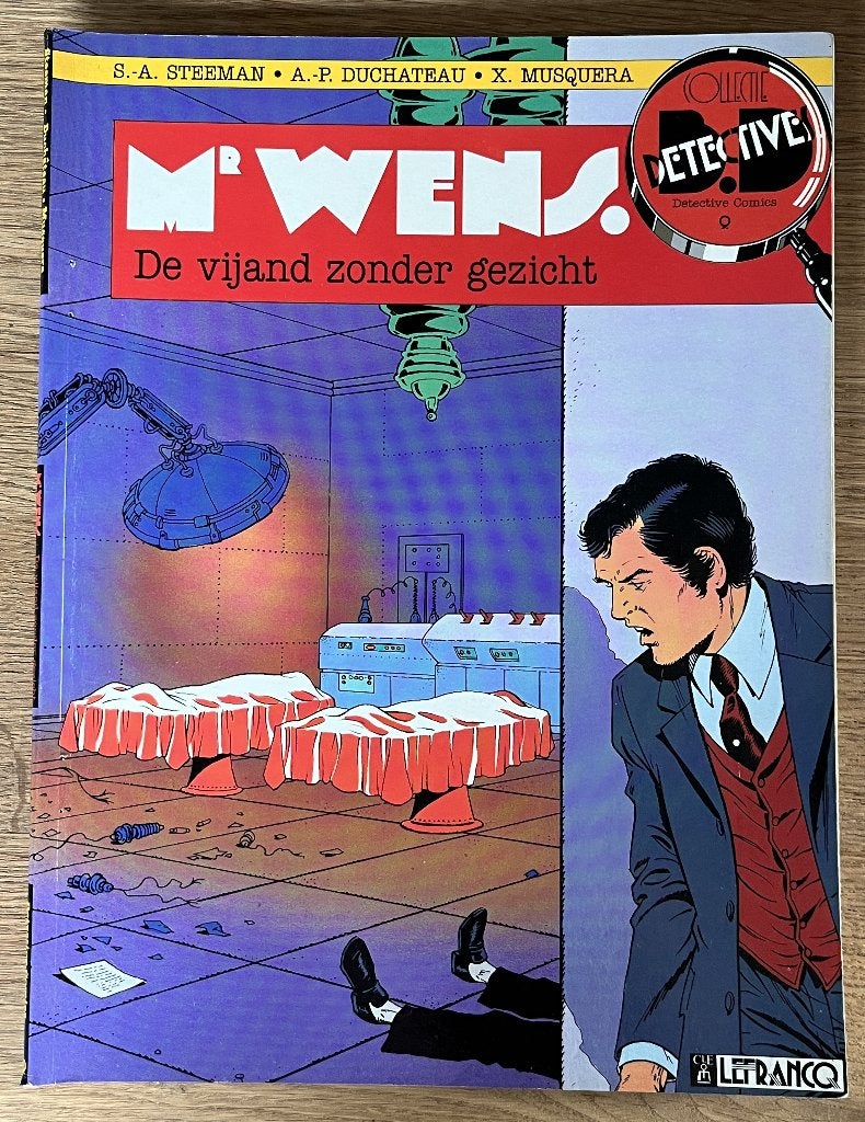 Mr Wens - De vijand zonder gezicht - 1e dr(1990) Strip, Meerdere stripboeken, Ophalen of Verzenden, Gelezen