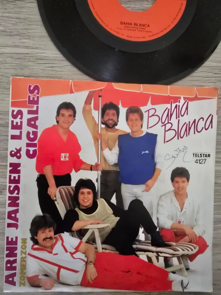 Arne Jansen & les cigales ( telstar 4127, Cd's en Dvd's, Vinyl | Nederlandstalig, Ophalen of Verzenden, Gebruikt, Overige formaten