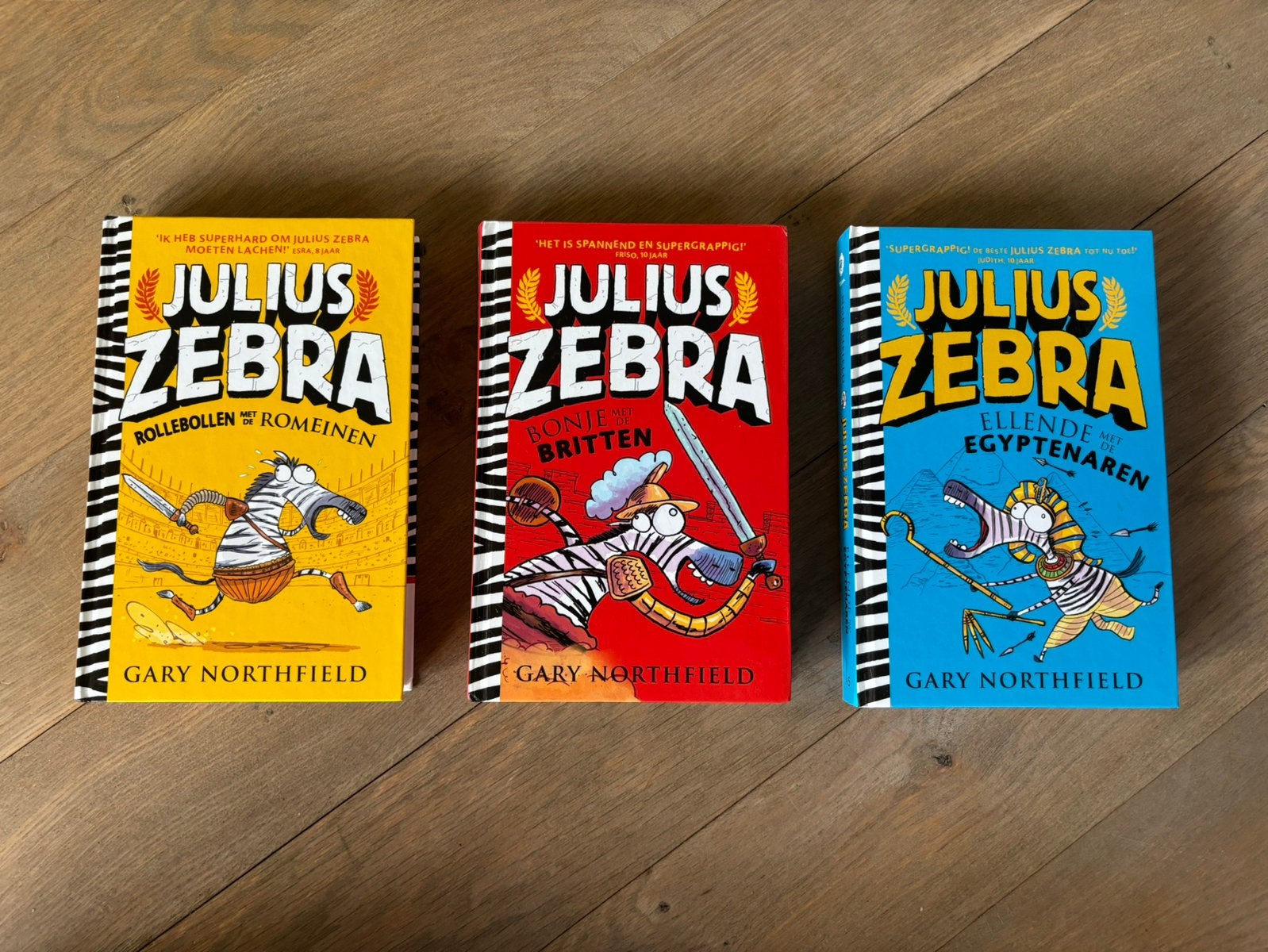 Julius Zebra boeken Gary Northfield, Ophalen, Zo goed als nieuw, Fictie