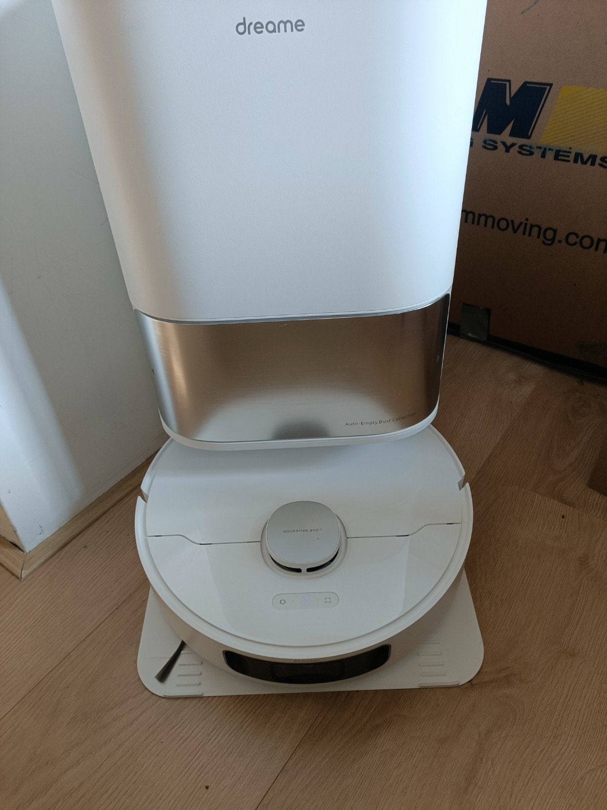 DreameBot L10s Ultra Robotstofzuiger met Dweilfunctie, Ophalen, Dreame, Zo goed als nieuw, Robotstofzuiger