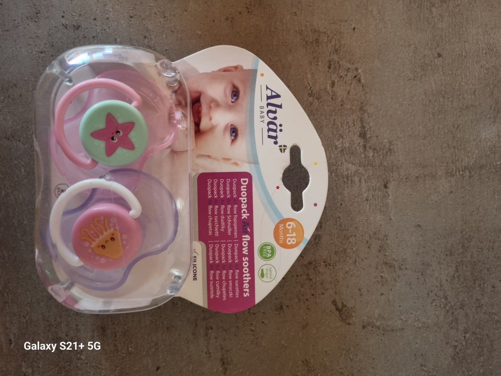 Alvär Baby Duopack Flow Fopspenen 6-18 maanden, Ophalen of Verzenden