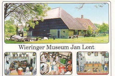 Ansichtkaart 	Hippolytushoef	Wieringer Museum 	Jan Lont, Verzenden, 1960 tot 1980, Ongelopen, Noord-Holland