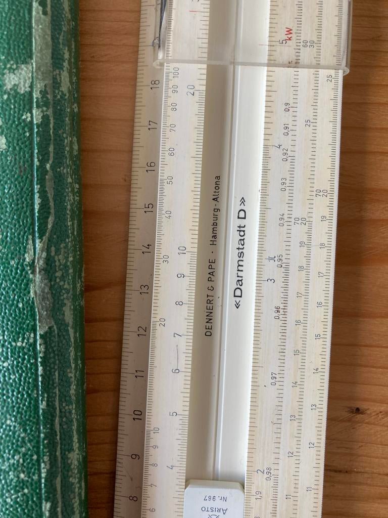 Reken liniaal. Vintage, Ophalen