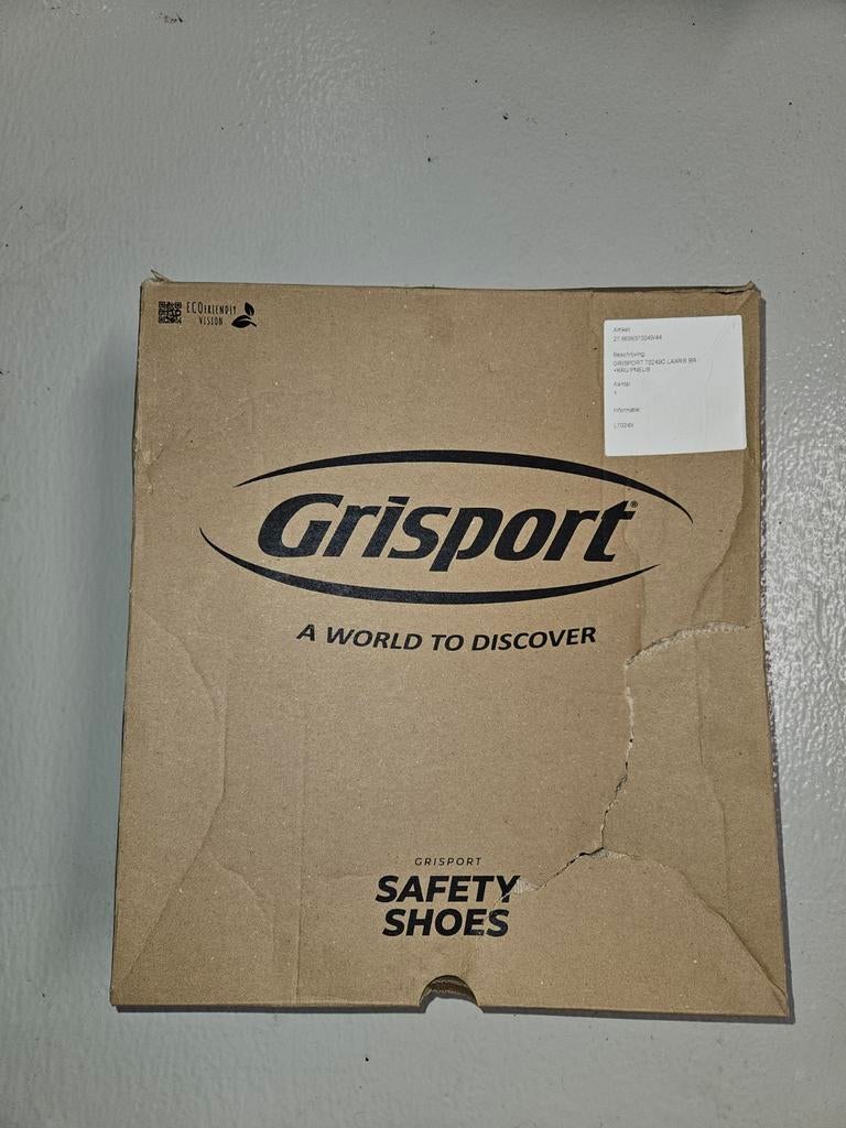 Grisport 70249C S3 Werklaarzen - Maat 44 - Nieuw in doos, Grisport, Heren, Nieuw, Ophalen of Verzenden