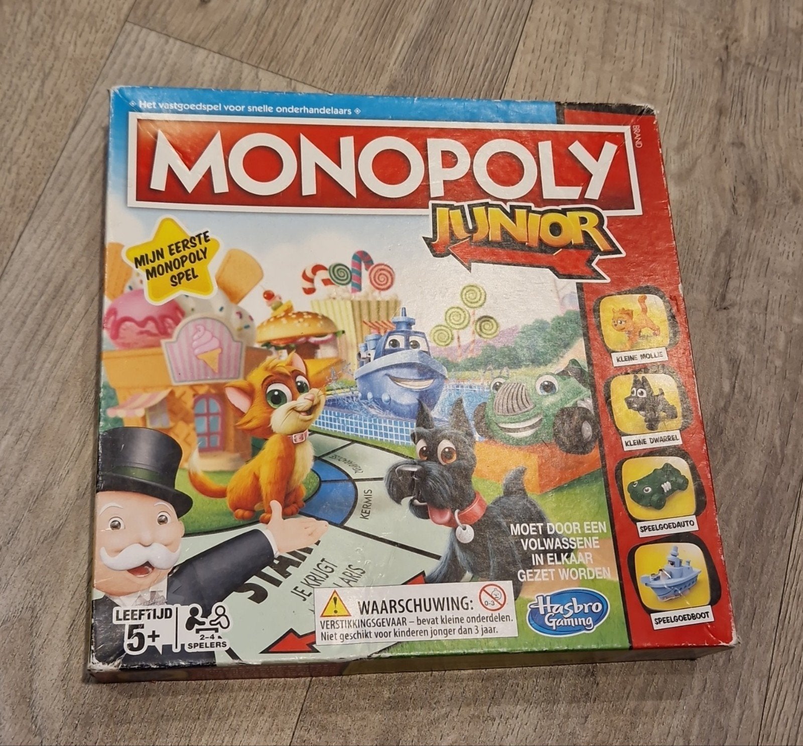 Monopoly Junior, Ophalen, Gebruikt, Hasbro Gaming