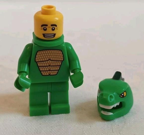 Lego minifig serie 5 Lizard Man 8805, Ophalen of Verzenden, Zo goed als nieuw, Minifiguur, Lego