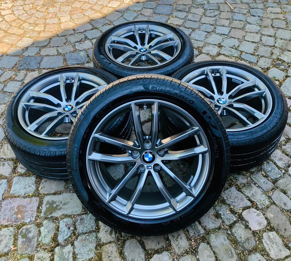 Bmw 5 serie G30 G31 ORIGINEEL 5x112 18 inch 662M PIRELLI+6mm, Auto-onderdelen, Banden en Velgen, Ophalen, 18 inch, Banden en Velgen