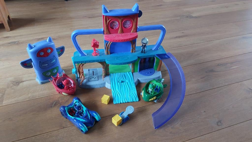 PJ Masks hoofdkwartier en voertuigen, Kinderen en Baby's, Ophalen, Gebruikt